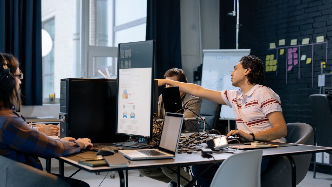 Coder Working in a SaaS Startup